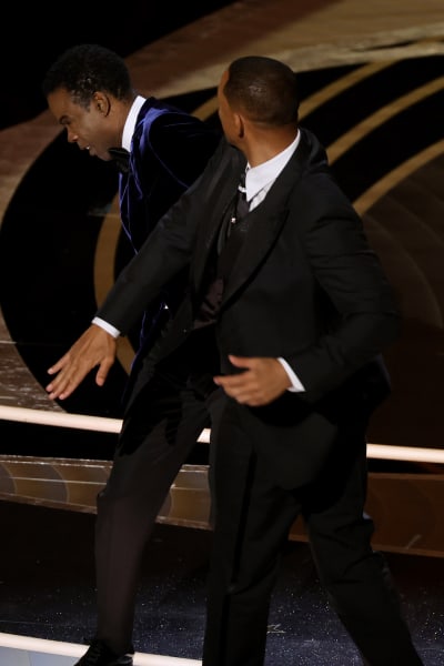 Will Smith semble gifler Chris Rock