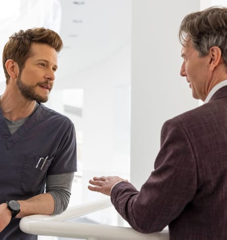 Butting Heads avec Ian -tall - The Resident Saison 5 Episode 22