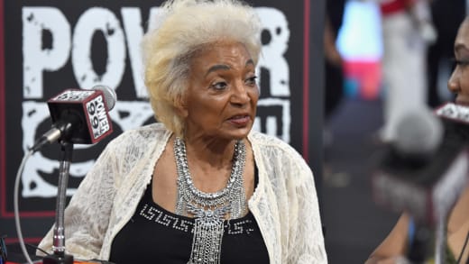 Nichelle Nichols assiste au premier jour des télécommandes radio des BET Awards 2018