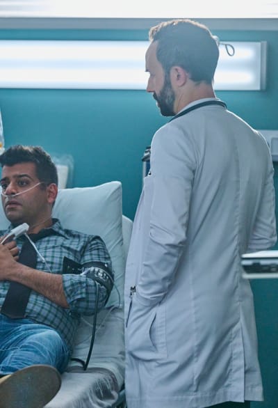 Un ancien patient grand - The Resident saison 6 épisode 5