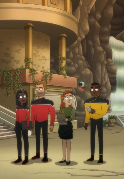 L'équipe Ornara Away - Star Trek: Lower Decks Saison 3 Episode 9