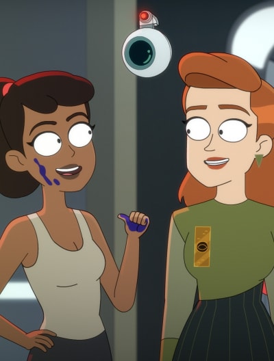 Mariner et Victoria - Star Trek : Lower Decks Saison 3 Episode 9
