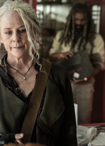 Talking With Ezekiel - The Walking Dead Saison 11 Episode 20