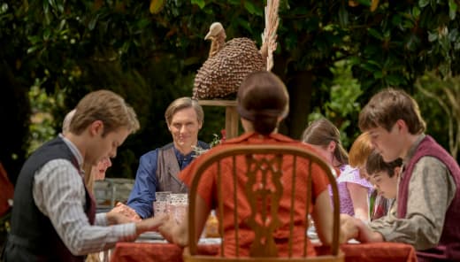 Un dîner de Thanksgiving Waltons