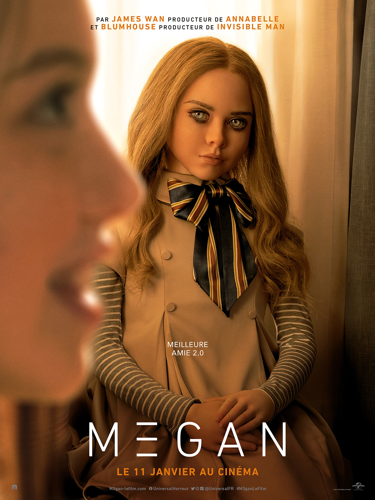 FILMS : M3GAN – Bande-annonce officielle – James Wan Horror