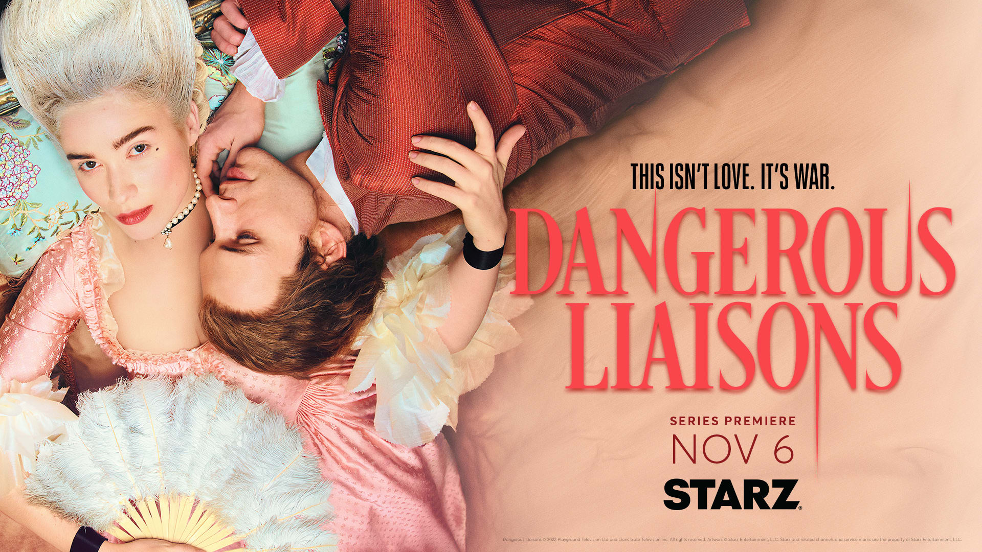 Harriet Warner et Colin Callender renversent les attentes avec les nouvelles liaisons dangereuses de STARZ