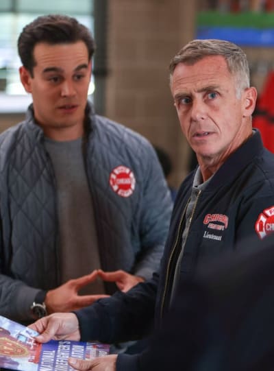 Gallo et Hermann -tall - Chicago Fire Saison 11 Épisode 9
