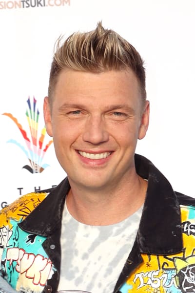 Nick Carter des Backstreet Boys assiste 