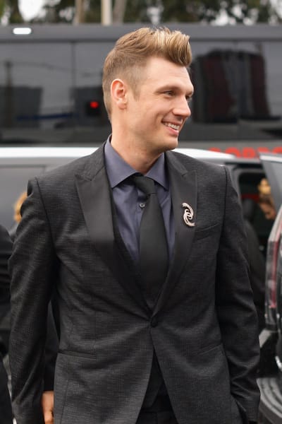 Nick Carter assiste à la 61e cérémonie des GRAMMY Awards au Staples Center