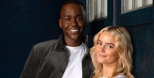 Ncuti Gatwa et Millie Gibson