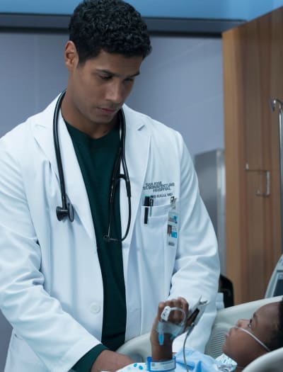 Dr. Kalu et Gabriel - The Good Doctor Saison 1 Episode 9