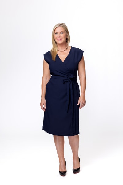 Alison Sweeney pour Les attentes du voile de mariage