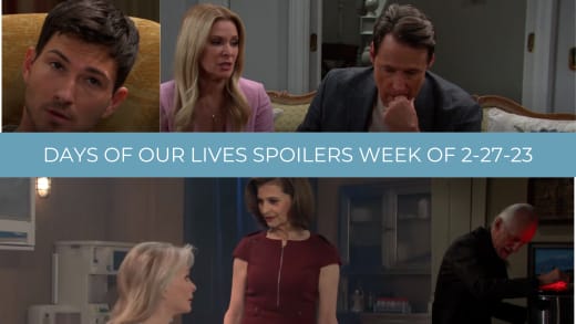 Spoilers de Days of Our Lives Semaine du 27/02/28 : Sarah est toujours mariée… ET enceinte !
