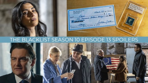 « The Blacklist saison 10 épisode 13 : L’erreur sicilienne de couleur » – Raymond Reddington, un timbre rare et des secrets.