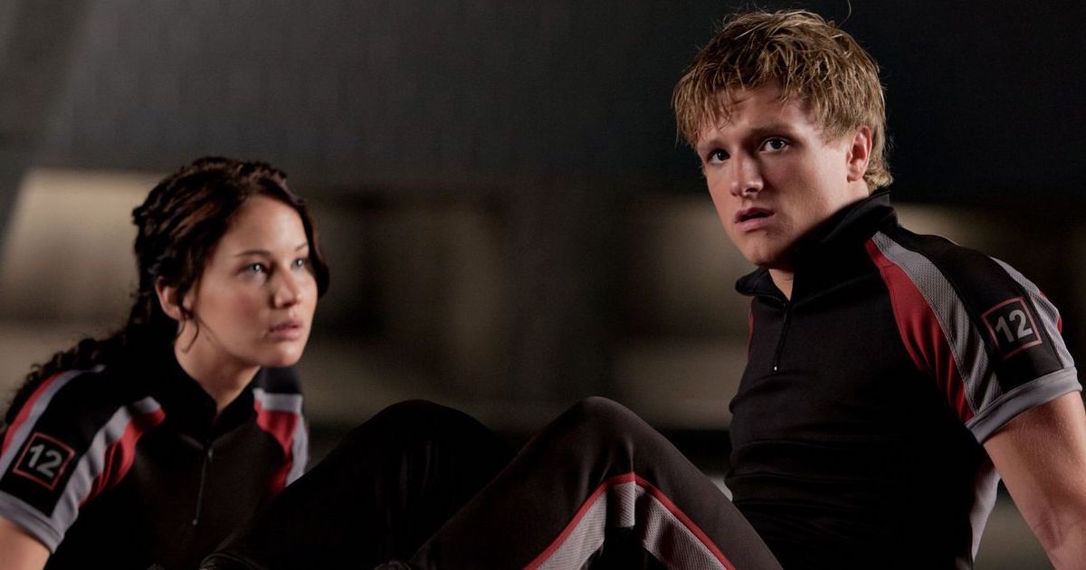 Le train de Hunger Games Katniss et Peeta