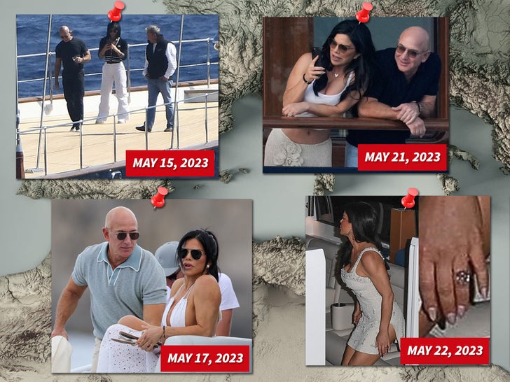 Jeff Bezos et Lauren Sanchez - La chronologie des fiançailles
