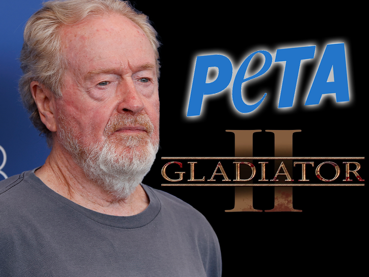 Ridley Scott critiqué par PETA pour utilisation d’animaux vivants dans Gladiator 2