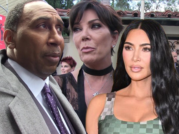 Stephen A. Smith provoque une controverse avec son tweet sur Kim Kardashian et Kris Jenner