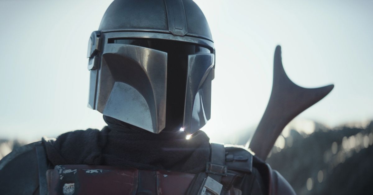 Pedro Pascal stars as Din Djarin in the live-action Star Wars series The Mandalorian on Disney+