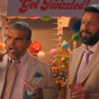 (L to R) Luis Guzman as Eli Katz and Adam Sandler as Danny Friedman in You Are So Not Invited To My Bat Mitzvah