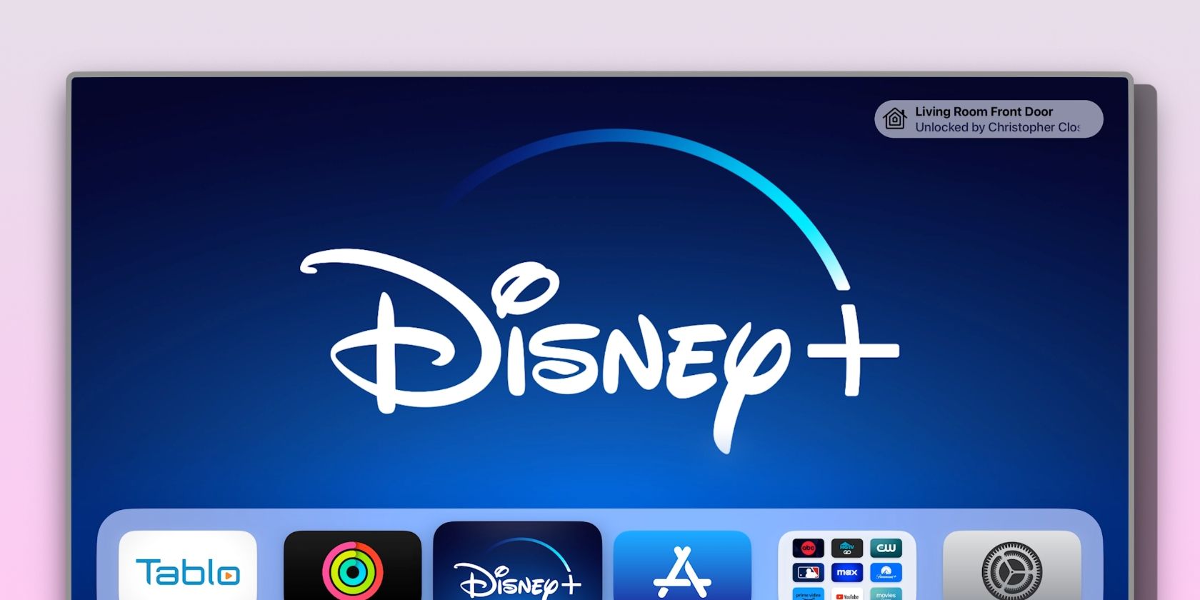 Affichez les Notifications sécurité HomeKit sur votre Apple TV