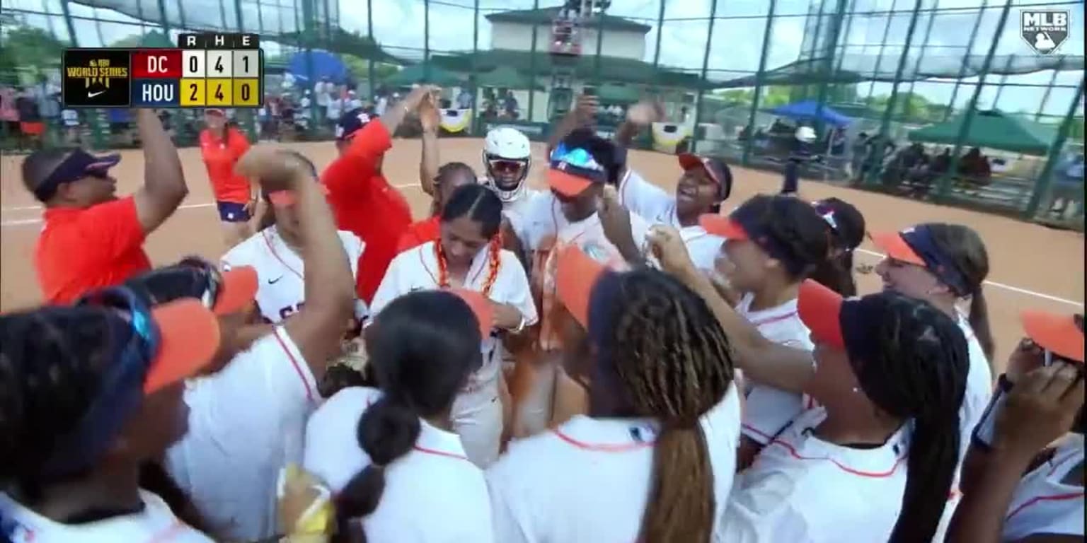Astros remportent le championnat mondial Nike RBI