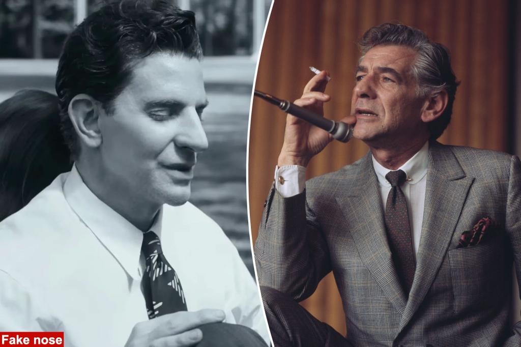 Bradley Cooper critiqué pour son faux nez dans la biographie de Leonard Bernstein sur Netflix : “Jewface”