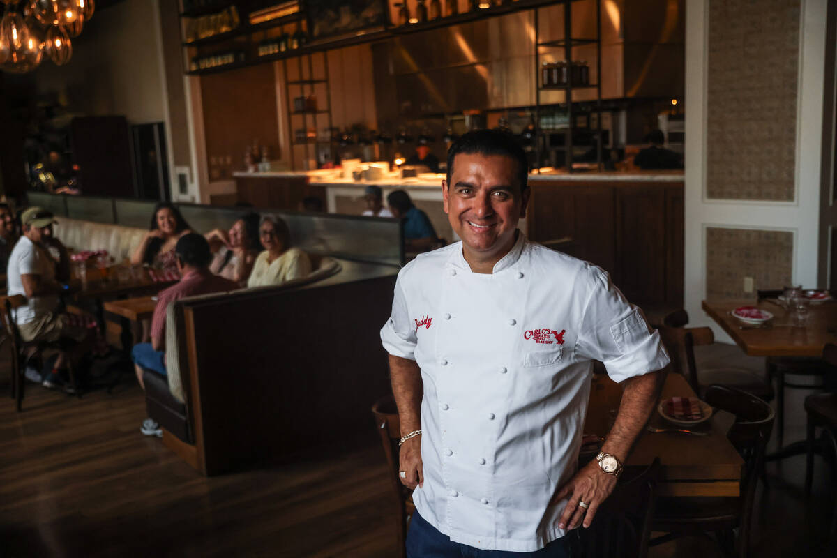 “Cake Boss” Buddy Valastro célèbre 10 ans sur le Strip de Las Vegas et dévoile de nouvelles émissions télé.