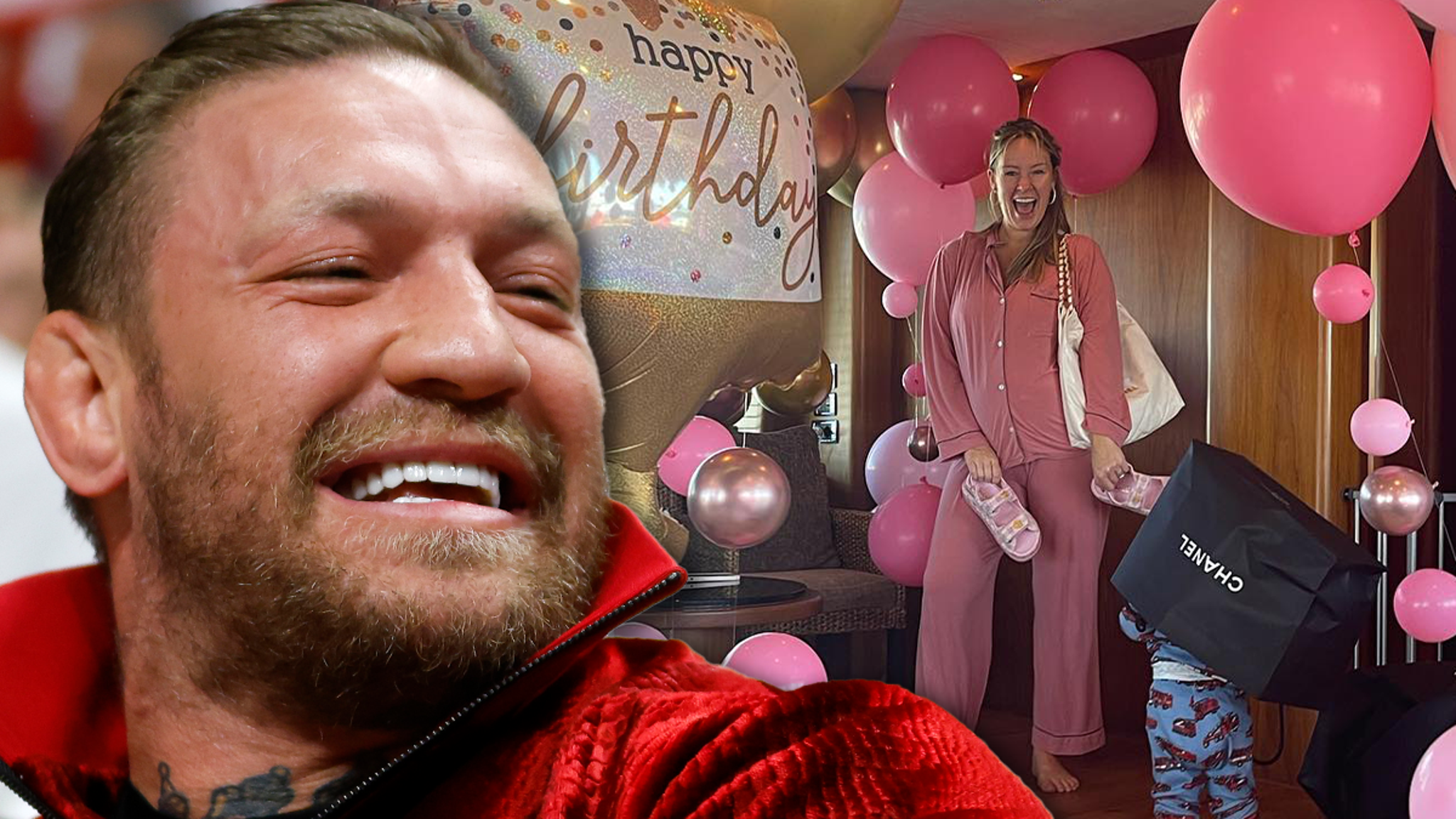 Conor McGregor gâte Dee Devlin de cadeaux pour son anniversaire