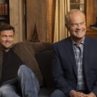 Jack Cutmore-Scott and Kelsey Grammer in Frasier