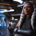 (L-R); Hera Syndulla (Mary Elizabeth Winstead) and Ahsoka Tano (Rosario Dawson)  in Lucasfilm's AHSOKA, exclusively on Disney+. ©2023 Lucasfilm Ltd. & TM. All Rights Reserved.