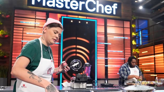Défi en boîte mystère : deux éliminés dans MasterChef Tastes of America Chicken!