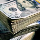 A stack of money