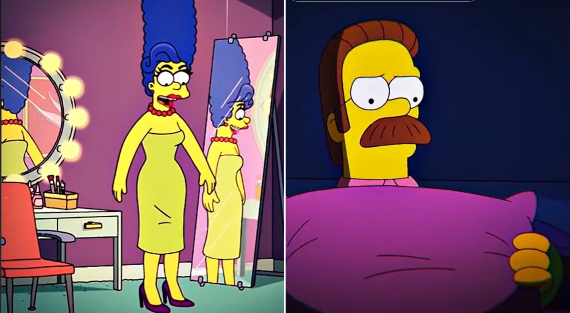 Des éditions étranges des personnages des Simpson accumulent plus de six millions de likes sur TikTok.