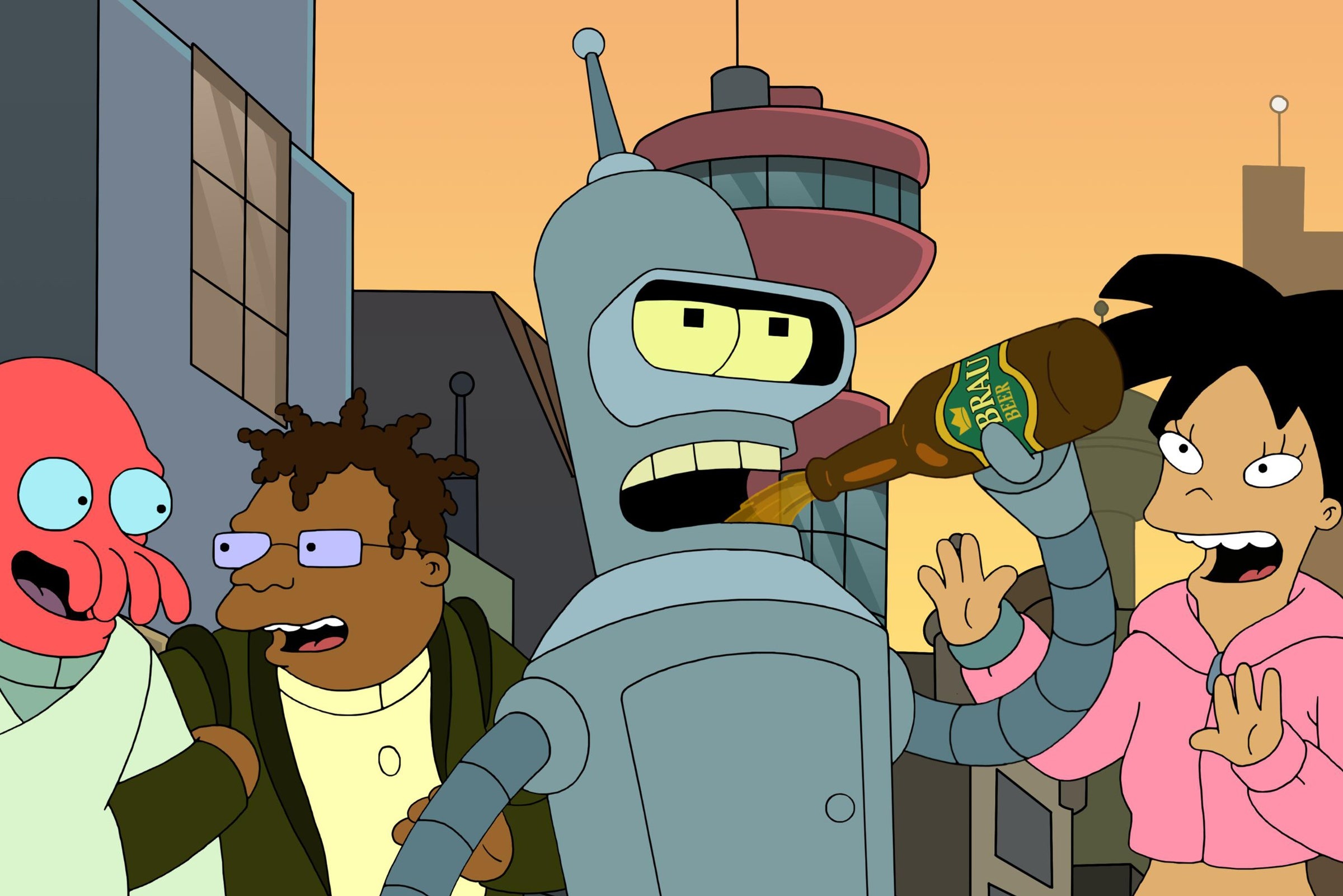 Futurama saison 11: John DiMaggio parle du retour de la série sur Hulu et de son conflit salarial