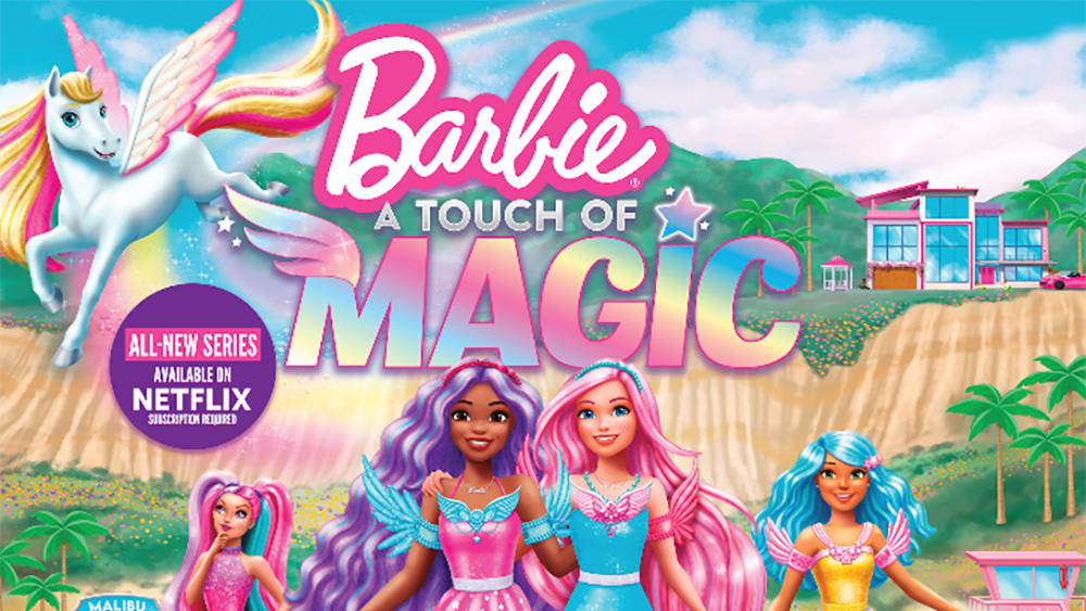 Le nouveau spectacle télévisé “Une touche de magie” de Barbie arrive sur Netflix.