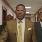 Jamie Foxx in the preview for The Burial.