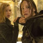 THE HUNGER GAMES: MOCKINGJAY - PART 2, from left: Natalie Dormer, Jennifer Lawrence, 2015. ph: Murray Close/©Lionsgate/Courtesy Everett Collection