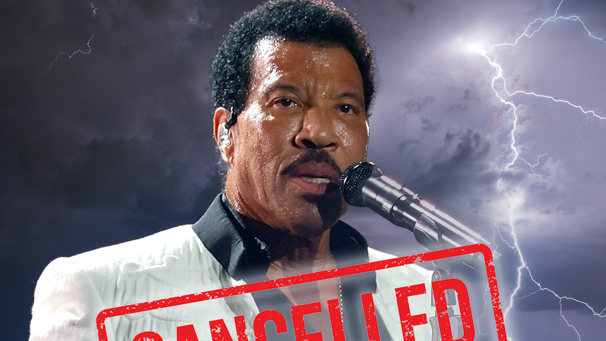 Lionel Richie annule son concert à Madison Square Garden en raison des intempéries.