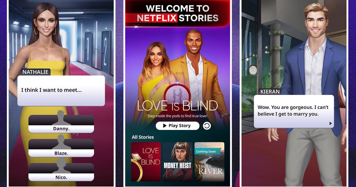 Love Is Blind : le jeu vidéo inspiré de ‘Netflix Stories’