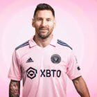 Lionel Messi in Inter Miami kit