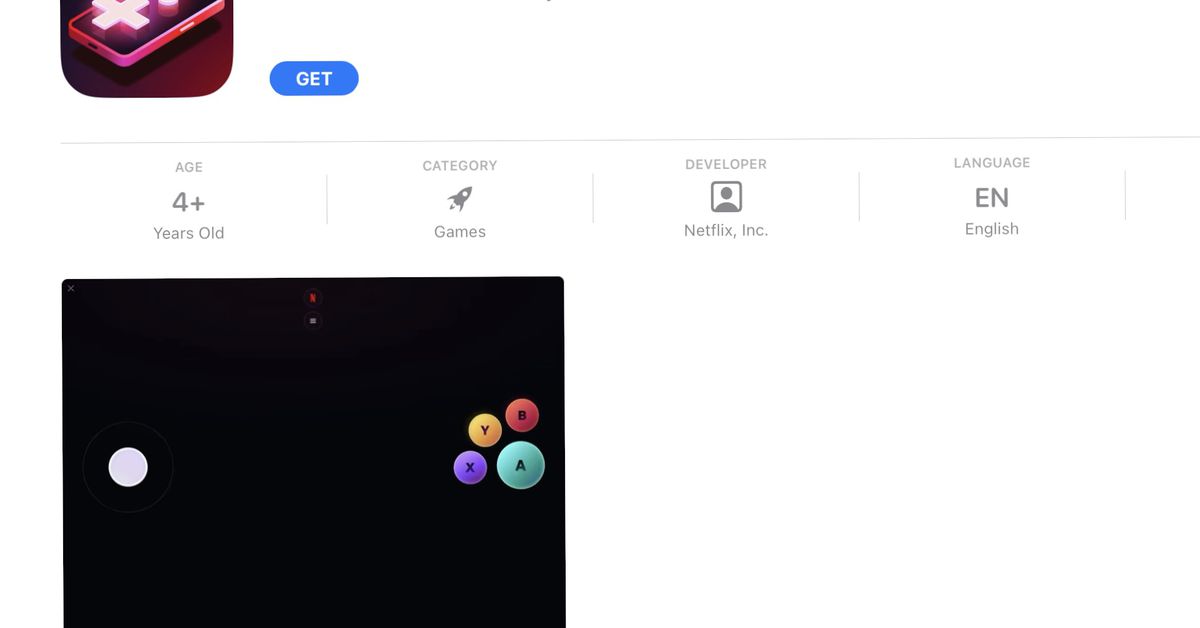 Netflix lance une app de manette de jeu sur l’App Store d’Apple