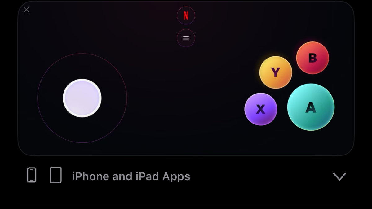 Netflix lance une application de manette de jeu sur l’App Store