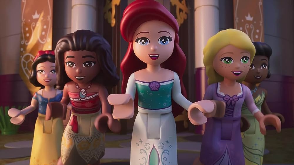 Nouveau spécial ‘LEGO Disney Princesses: La quête du château’ arrive sur Disney+, voix originales de retour.