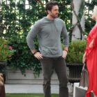 Allison Lanier, Connor Floyd and Sharon Case as Summer, Chance and Sharon in the park in The Young and the Restless