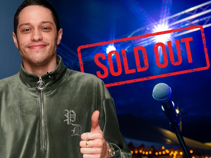 Pete Davidson de retour sur scène pour faire rire les foules !