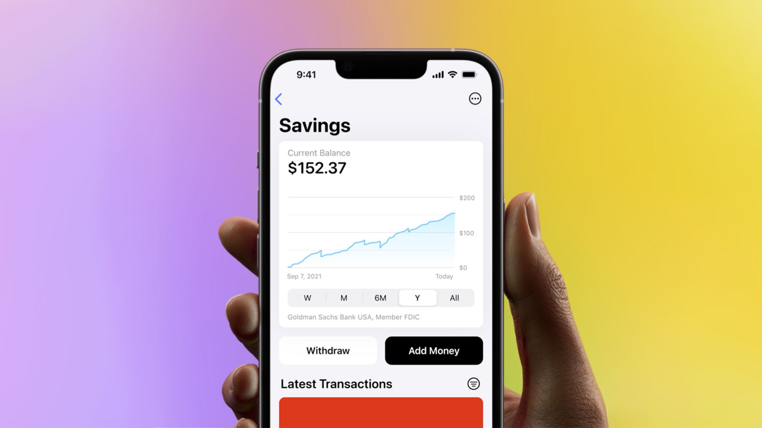 Plus de 10 milliards de dollars déposés dans les comptes d’épargne Apple Card