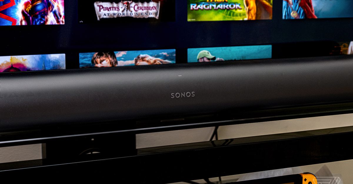 Problème persistant : la barre de son Sonos Dolby Atmos à 900 $ a un son bruyant.