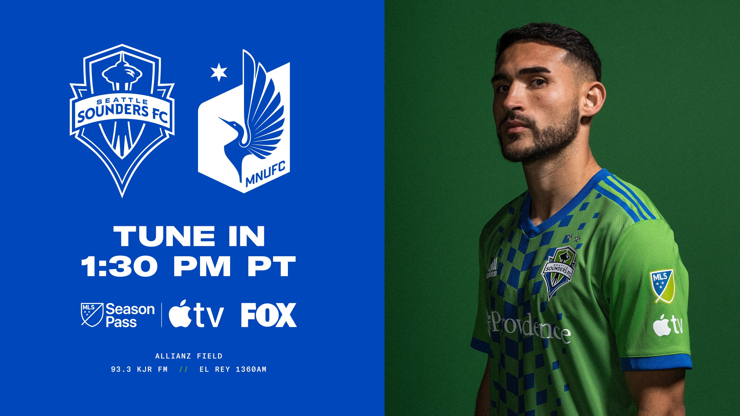 Regardez Sounders FC contre Minnesota United cet après-midi