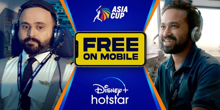 Regardez gratuitement le cricket en streaming sur l’application Disney+ Hotstar depuis le cockpit.